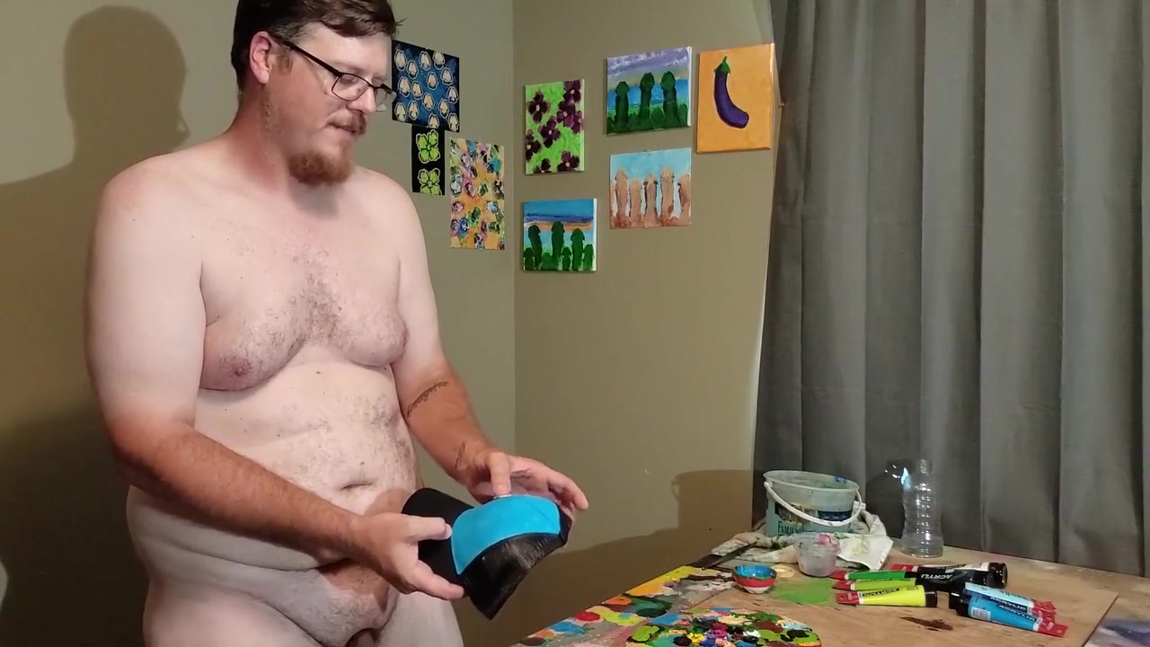 Dong Ross Dick Painting Session: Turtle Dicks Hat 1