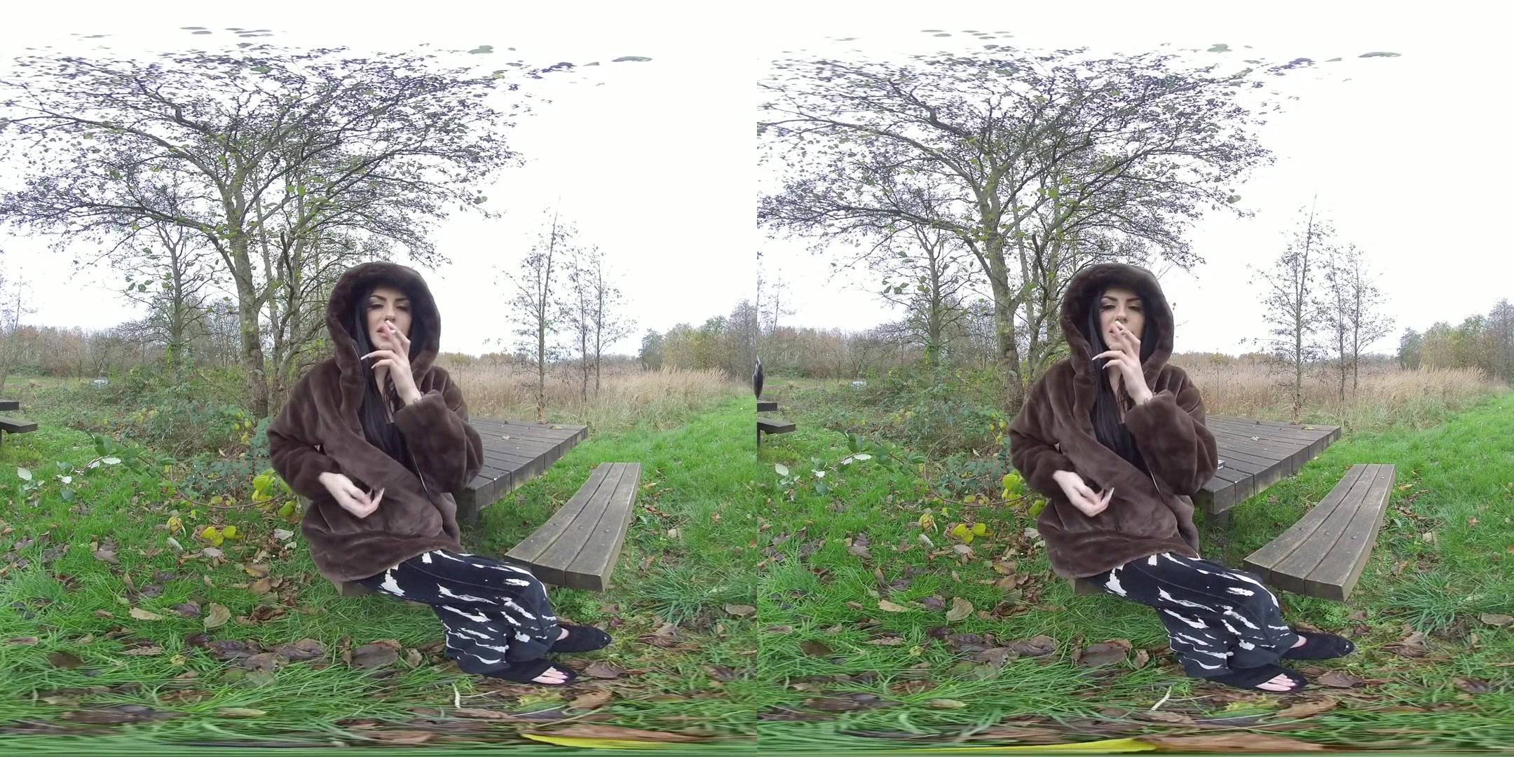 Shay London - British Summer; Alt-Girl Smoking Tease Softcore
