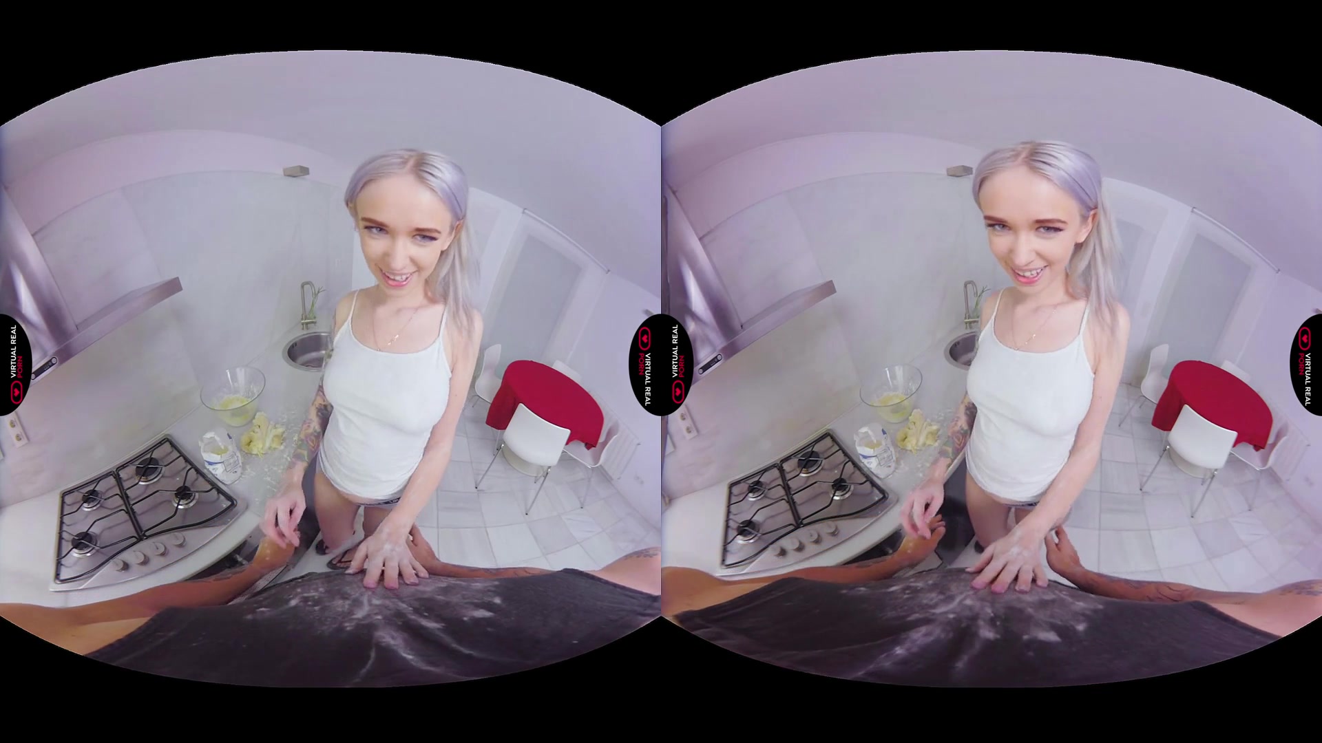 Arteya Miguel Zayas in Hot cooking - VirtualRealPorn