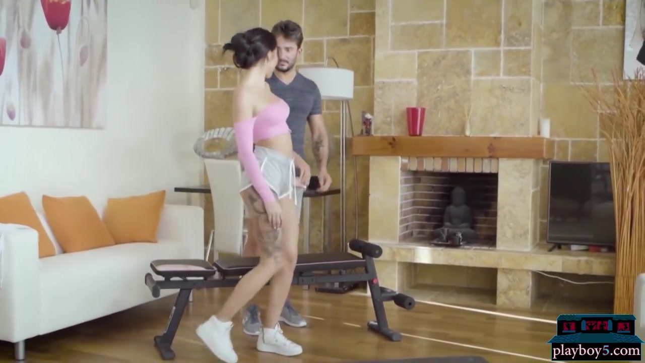 Tiny Russian Milf Works Out On The Big Cock Of Her Trainer - Katrin Tequila