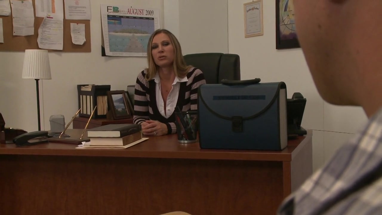 This MILF teacher just received a A+ cumshot from her student 18+ by Back to School