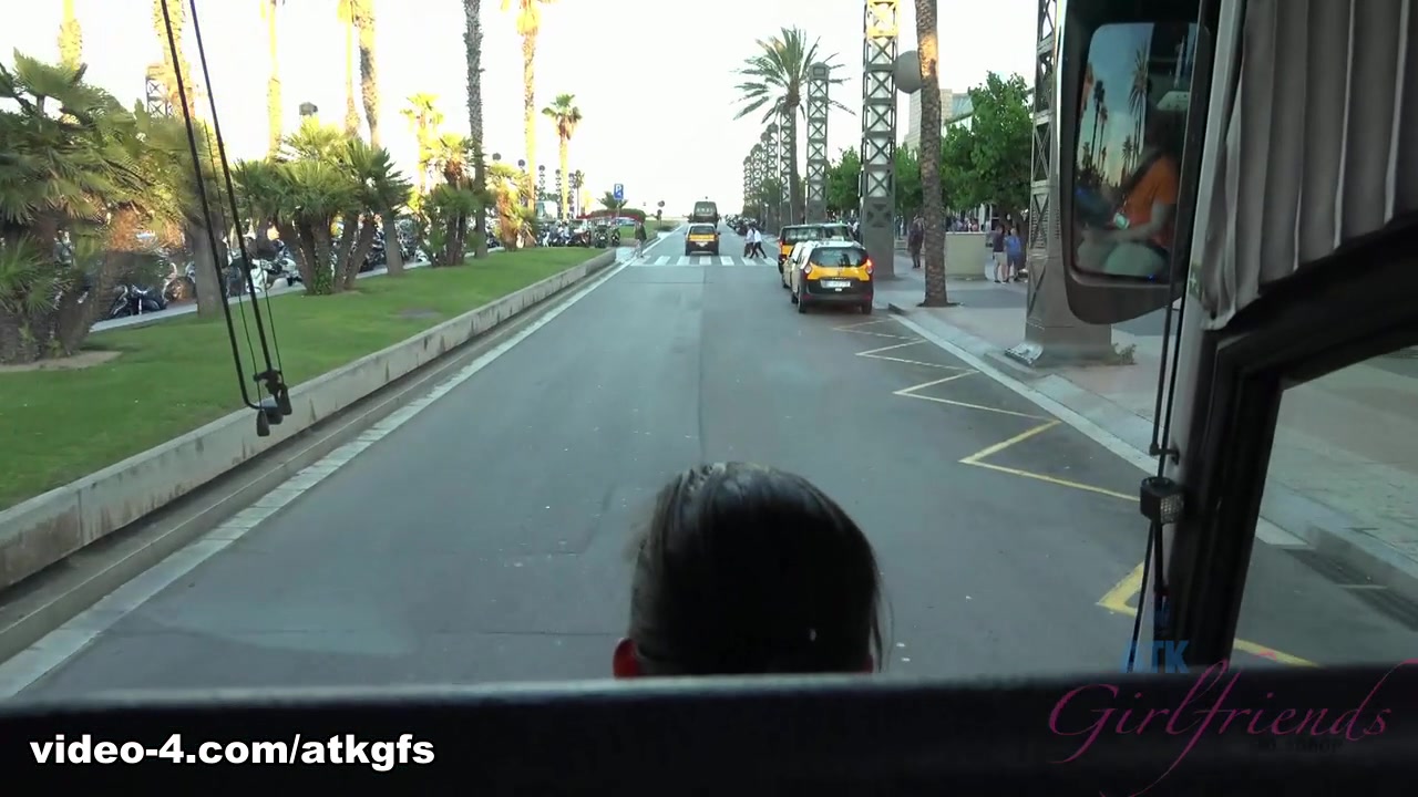 Gia Paige in The Sunset Was So Romantic After That Long Bus Ride - ATKGirlfriends