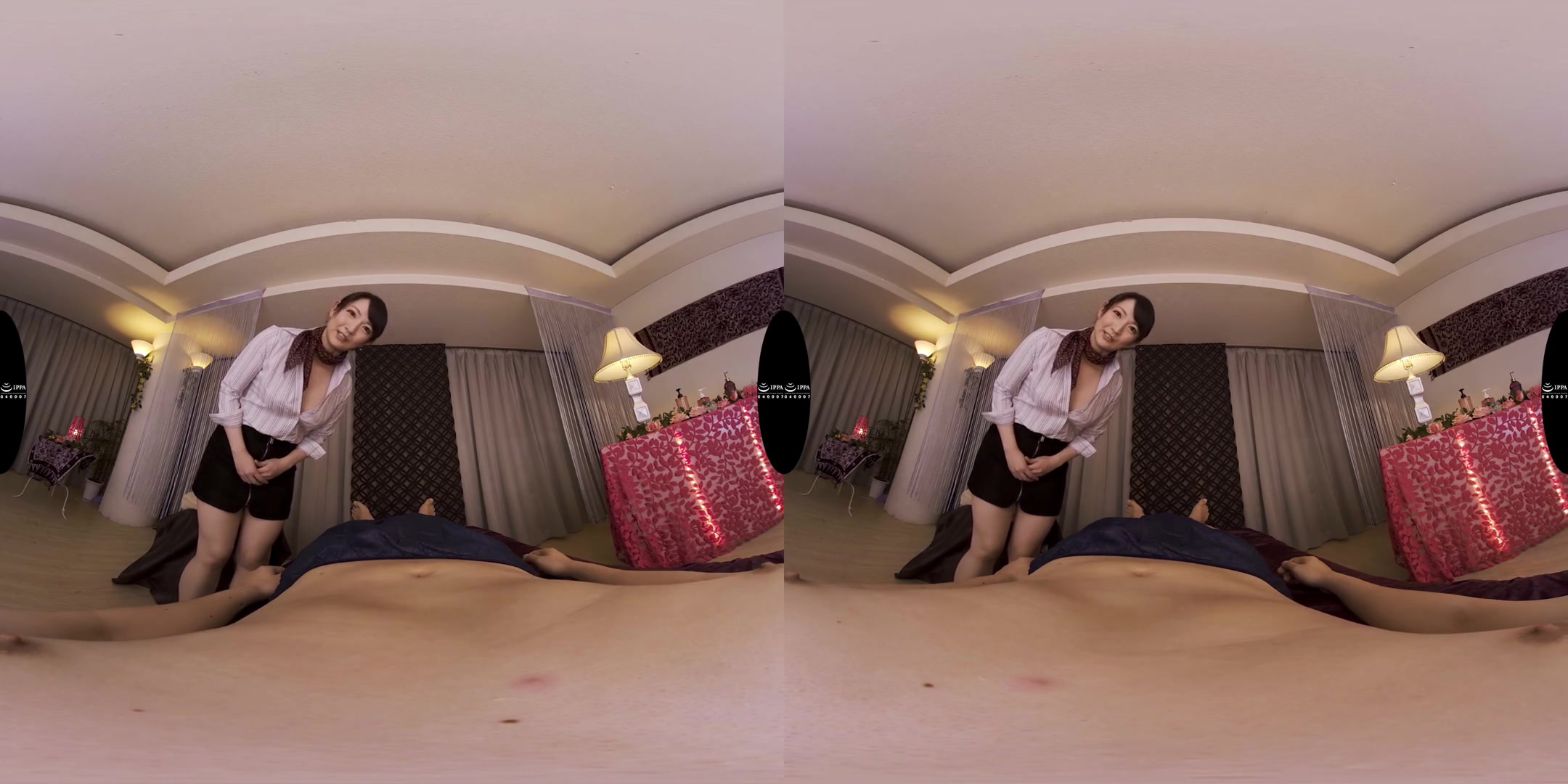 Using the G-Cup Body of your Erotic Esthetician; Big Tits Japanese Massage Parlor Happy Ending and Hardcore Sex
