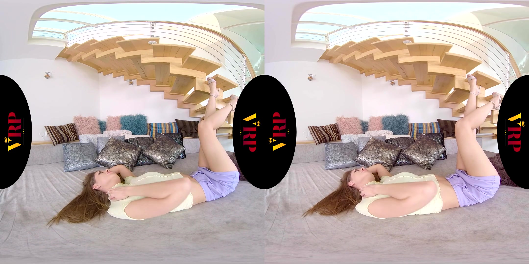Sweet & Innocent - Long Leg Babe Solo Masturbation with Toys
