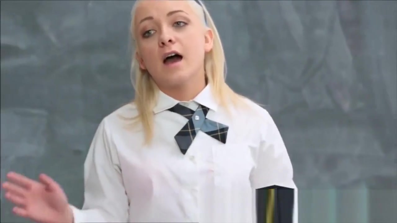 teen 18+ College Girl Cleo Vixen Sucks Teacher To Become Class Monitor