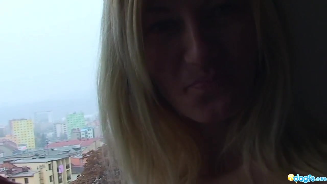 Busty Vanessa Shows Her Body During Her Cigarette Pause - DaGFs