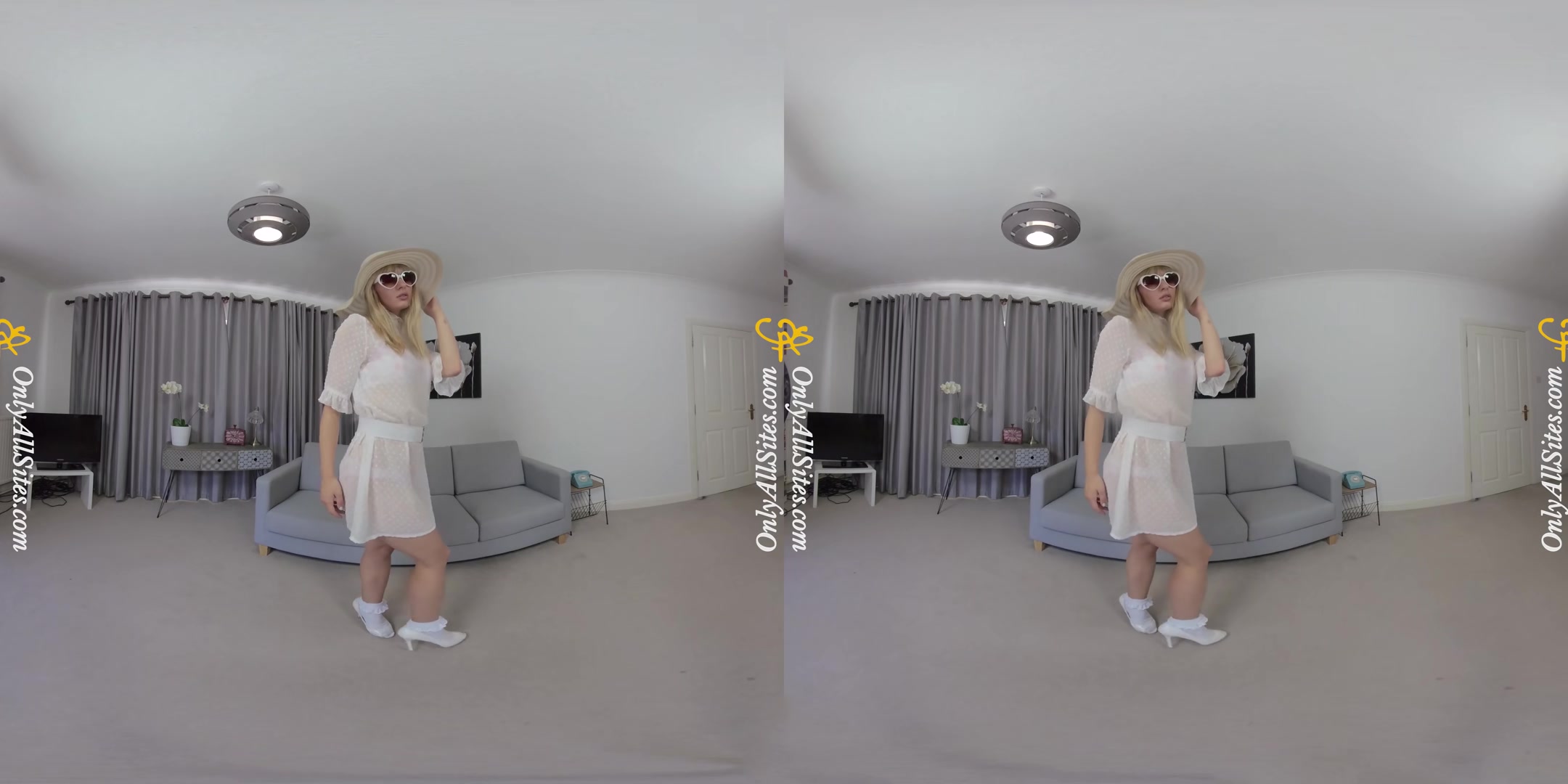 Pippa Doll - White Dress - OnlyTease