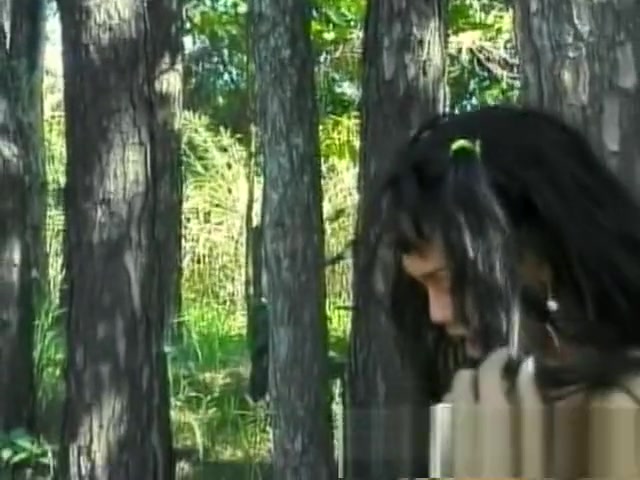 delicious Latin tranny Gives amazing bj In The Woods