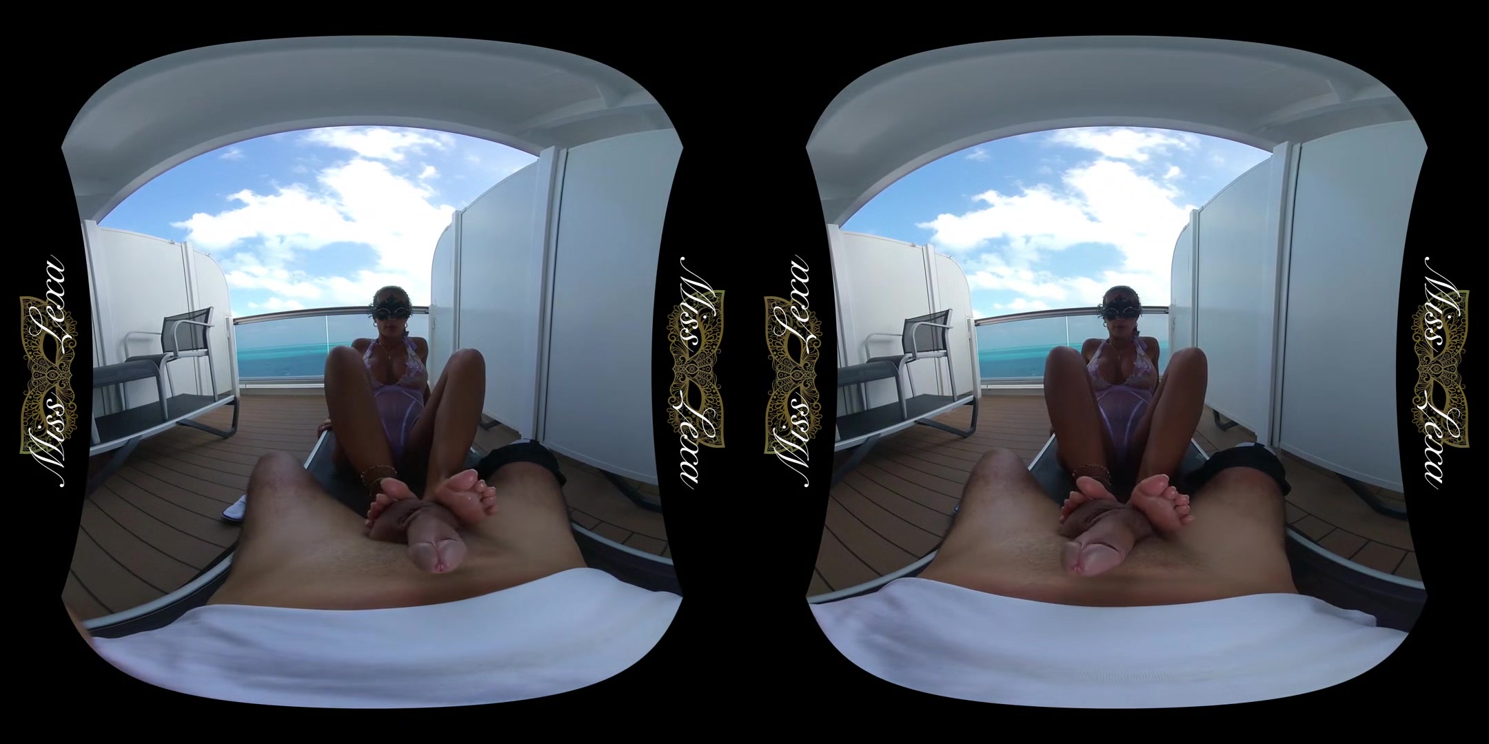 Footjob On The Cruise Ship
