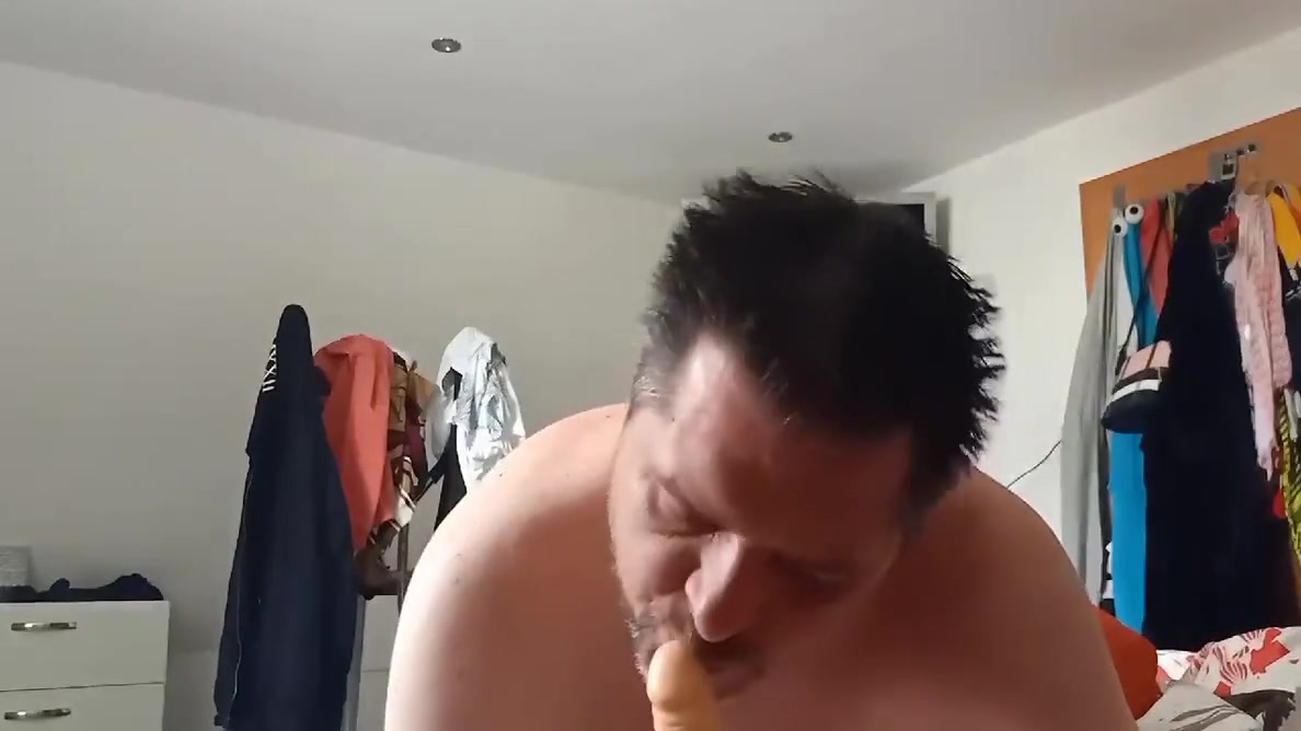 Sascha Kern Gives Dildo A Blowjob