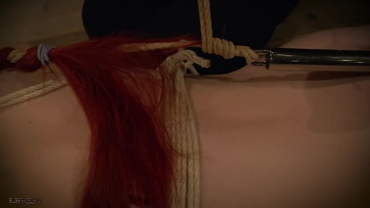 Submissive Redhead Tied Up And Fucked Hard After A Good Spanking