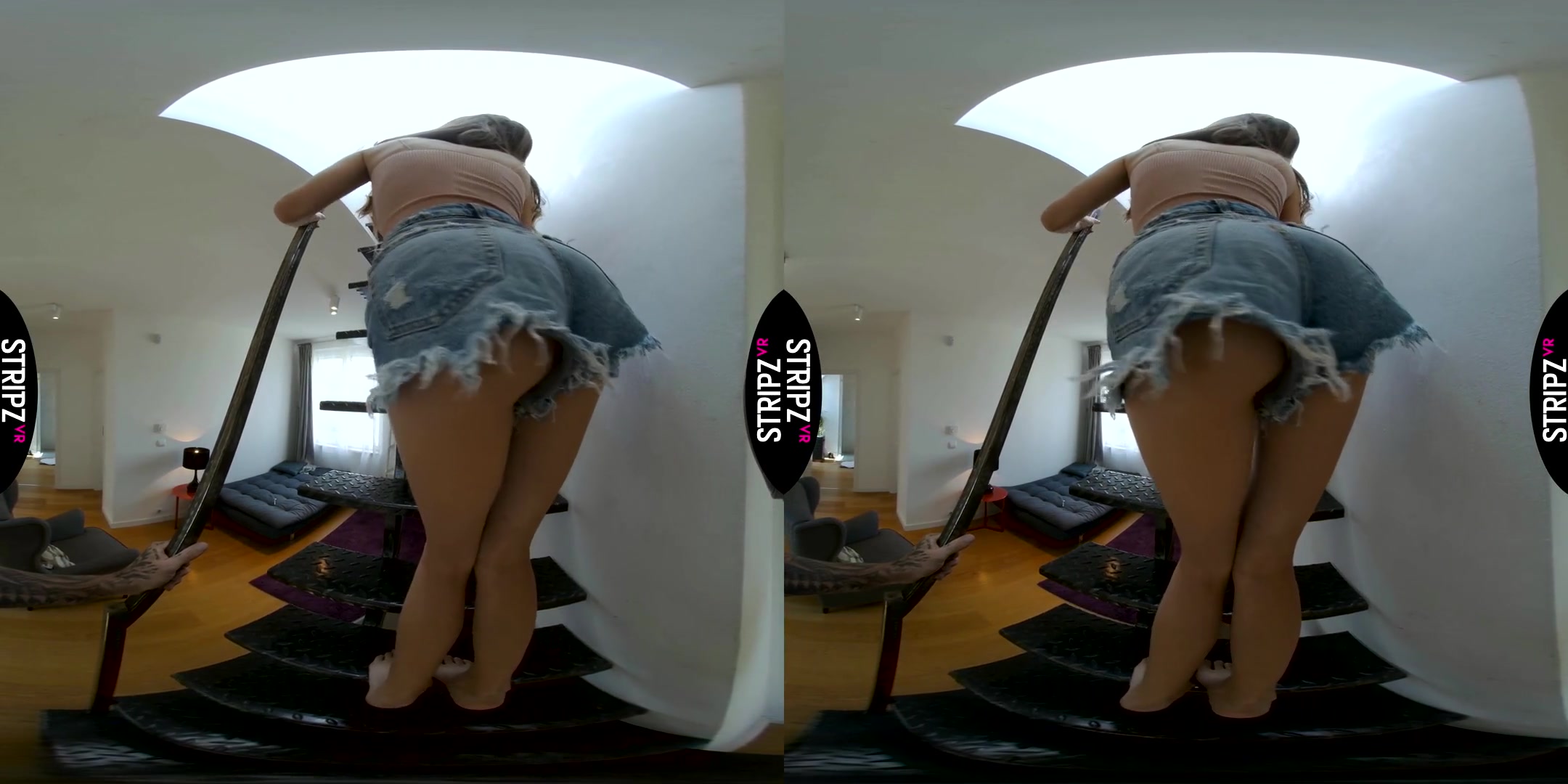Mila Azul in Top of the World - StripzVR