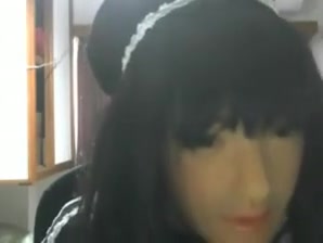 Female mask masturbation 7