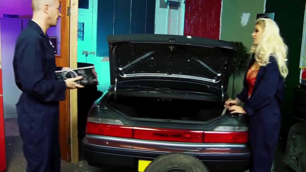 Trades Car Talk For Steamy Shop Fun - Katie Kaliana