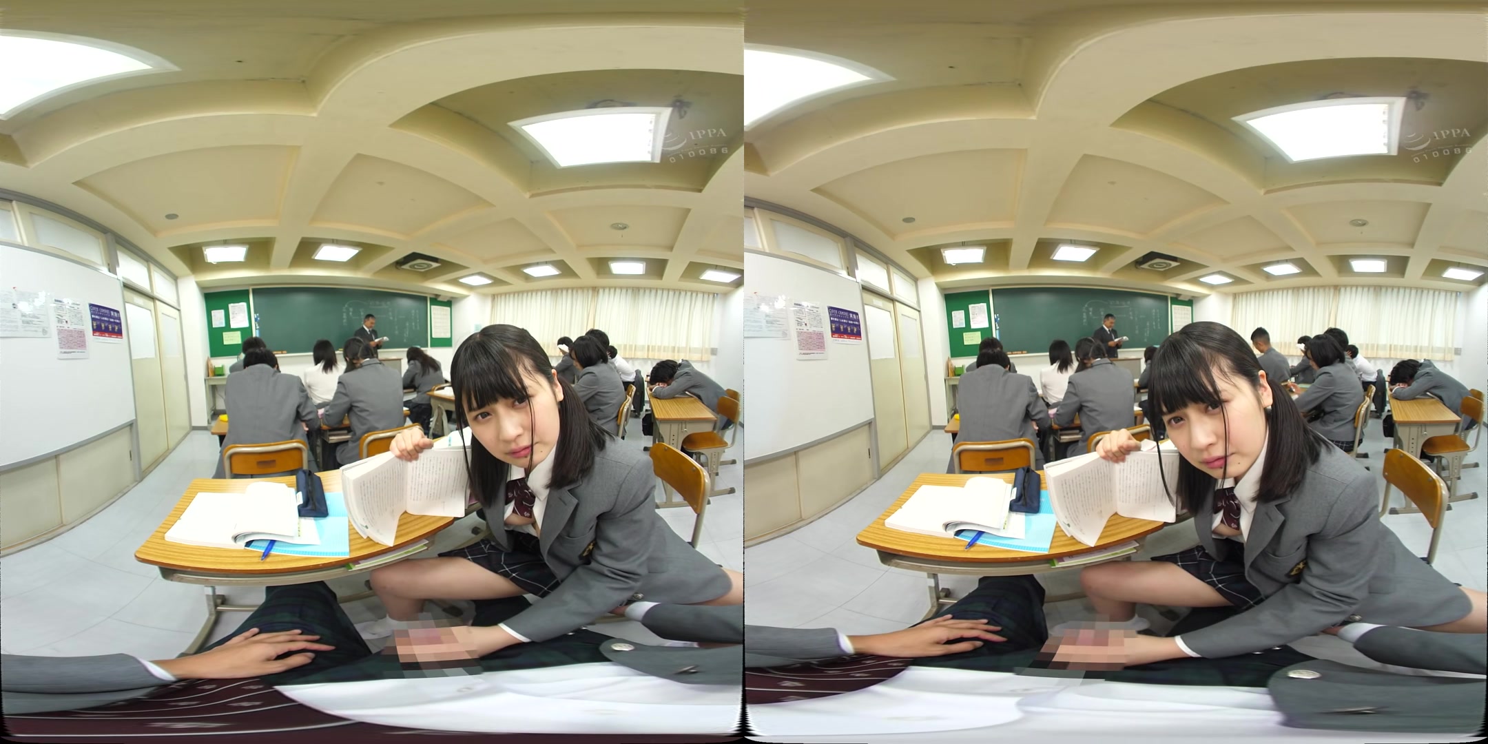 The Experience of VR 2: Secret Kissing and Handjobs at your Desk and Passionate Sex After School - NATURALHIGH