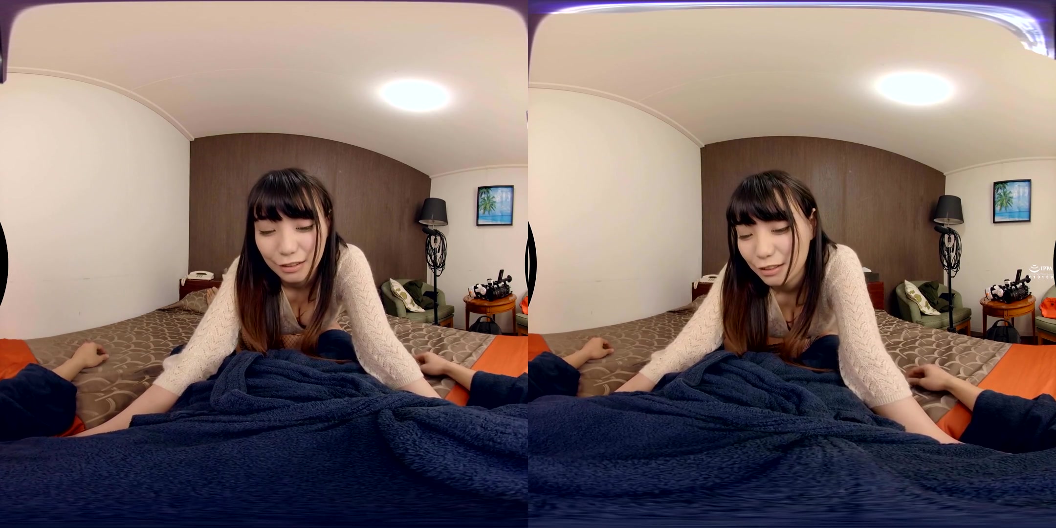 Maina Yuuri & Miyu Amano & Makoto Takeuchi in Makoto Takeuchi, Maina Yuuri, and Miyu Amano I Picked Up Two Girls for a VR Home Movie 1 - CasanovA
