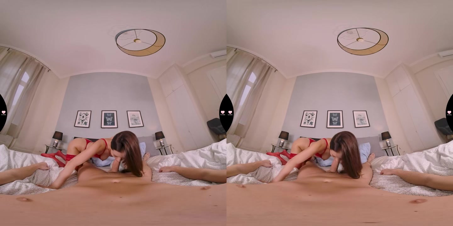 Lady In Red Lingerie Is Hungry Of Your Dick - LustReality
