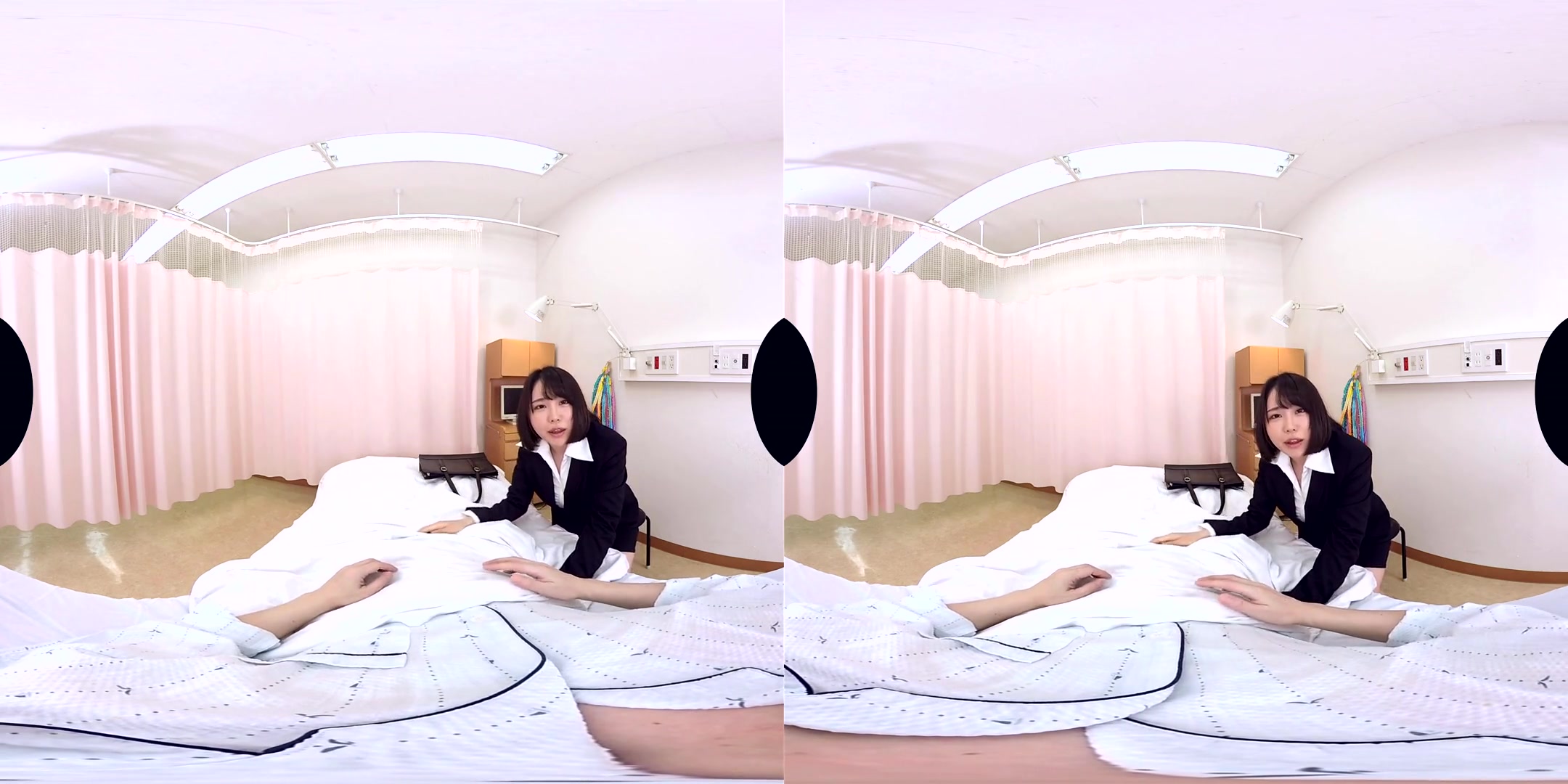 Visited by the Young OL in the Hospital 1 - Asian teen 18+ Hospital Fuck