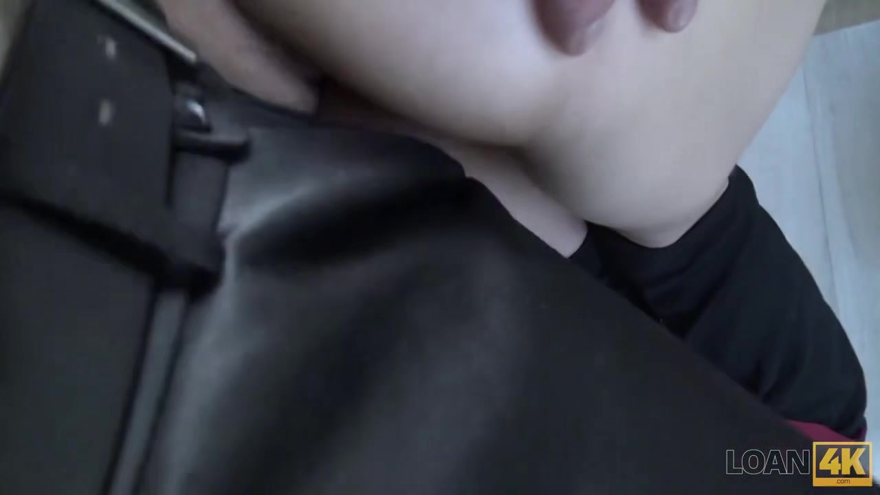 LOAN4K. Agent in credit company loves boobs of his gorgeous customer