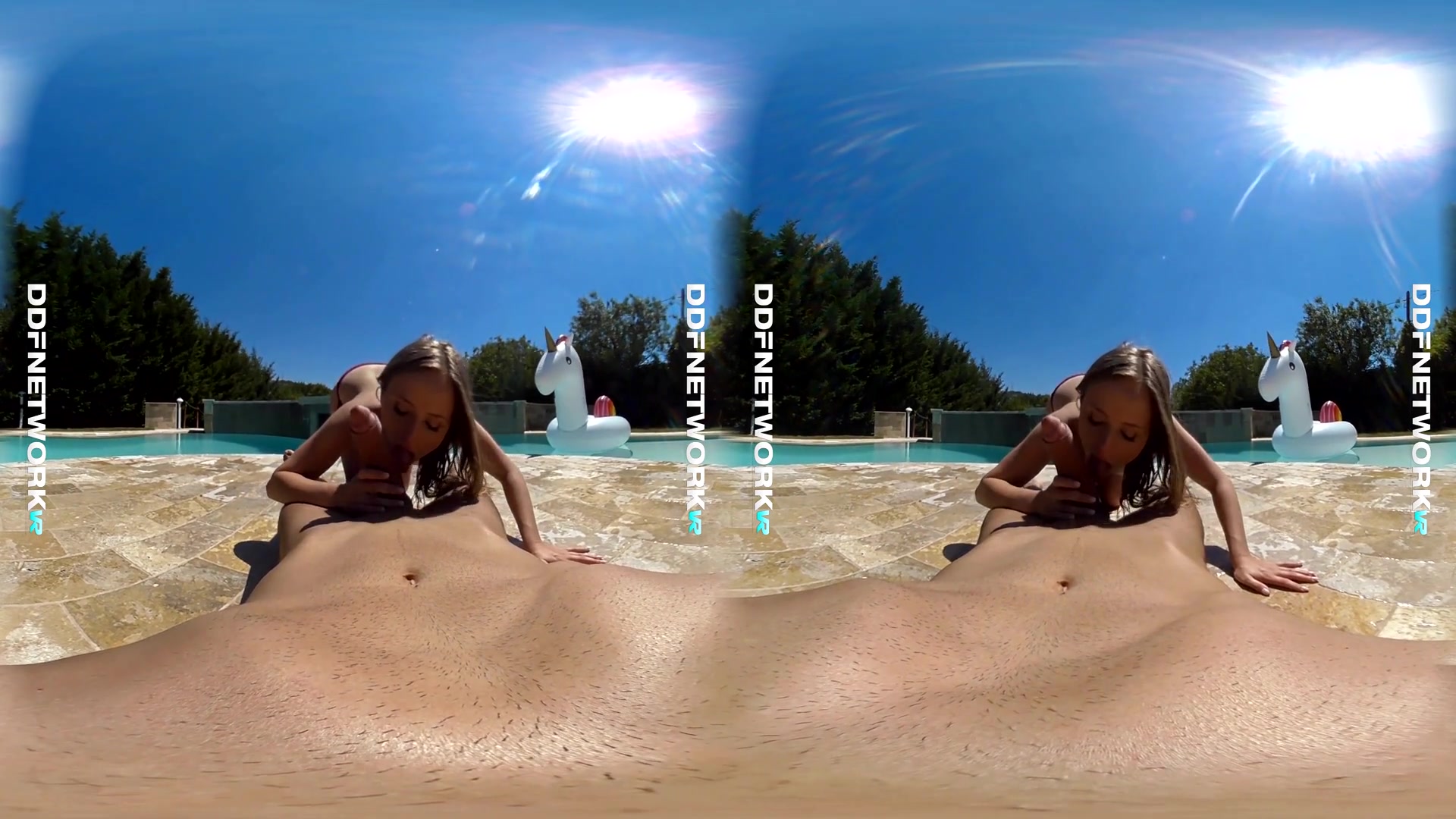 Lady Bug in Hot teen 18+ Banged: Hardcore Boy-Girl Fuck by the Pool - DDFNetworkVR