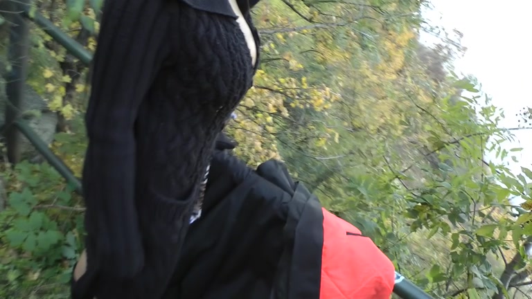 Public adventure with blowjob
