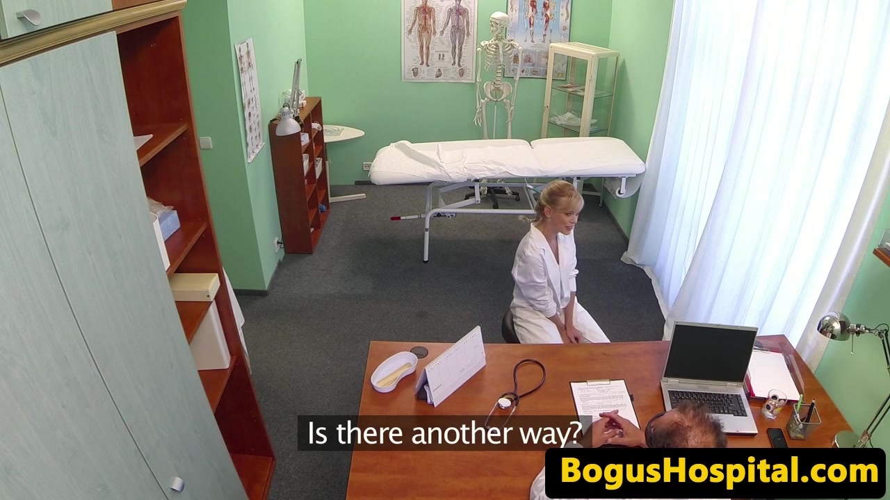 Doctors spitroasting naive patient