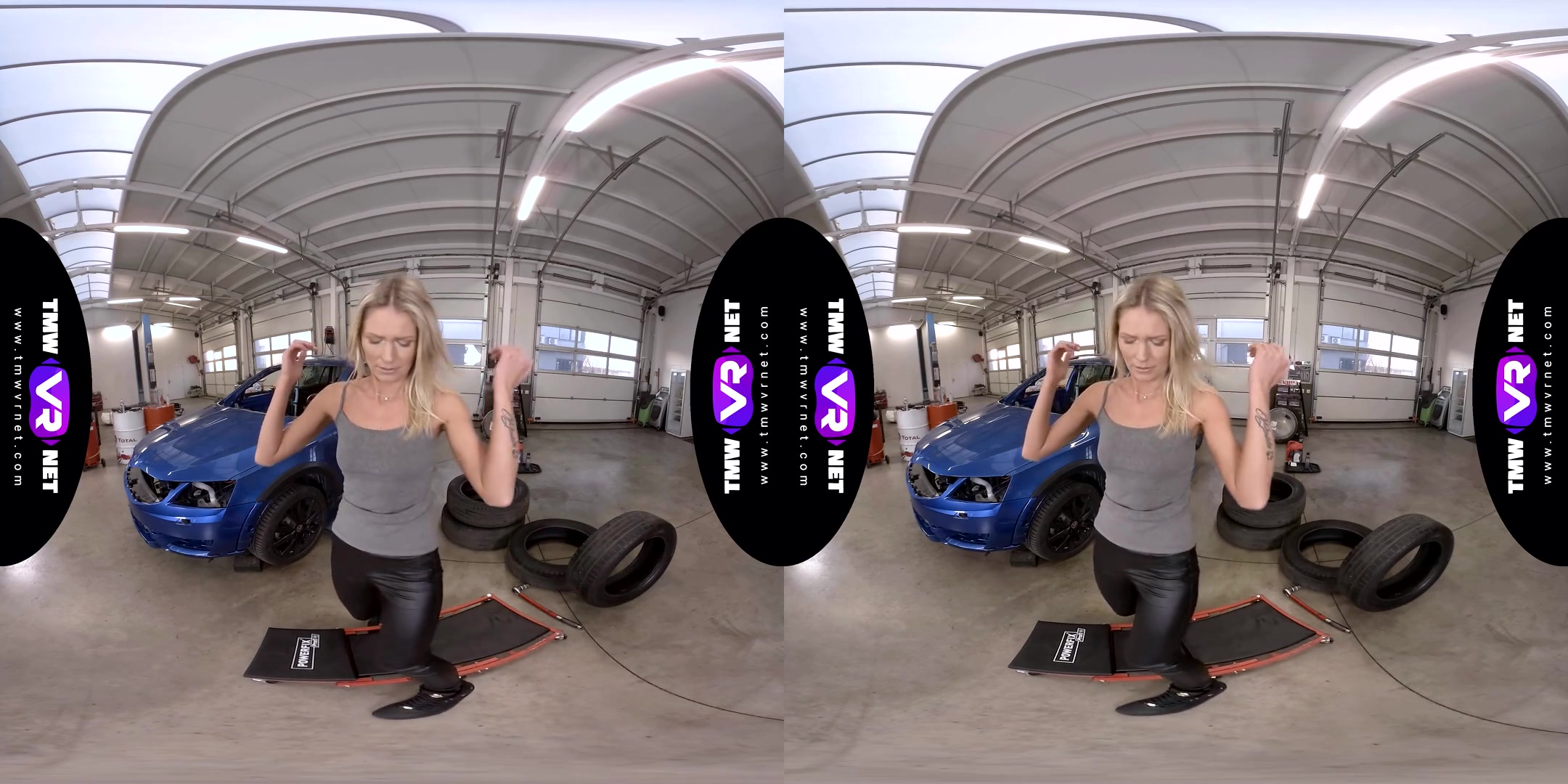Solo Orgasm In Garage - SexLikeReal