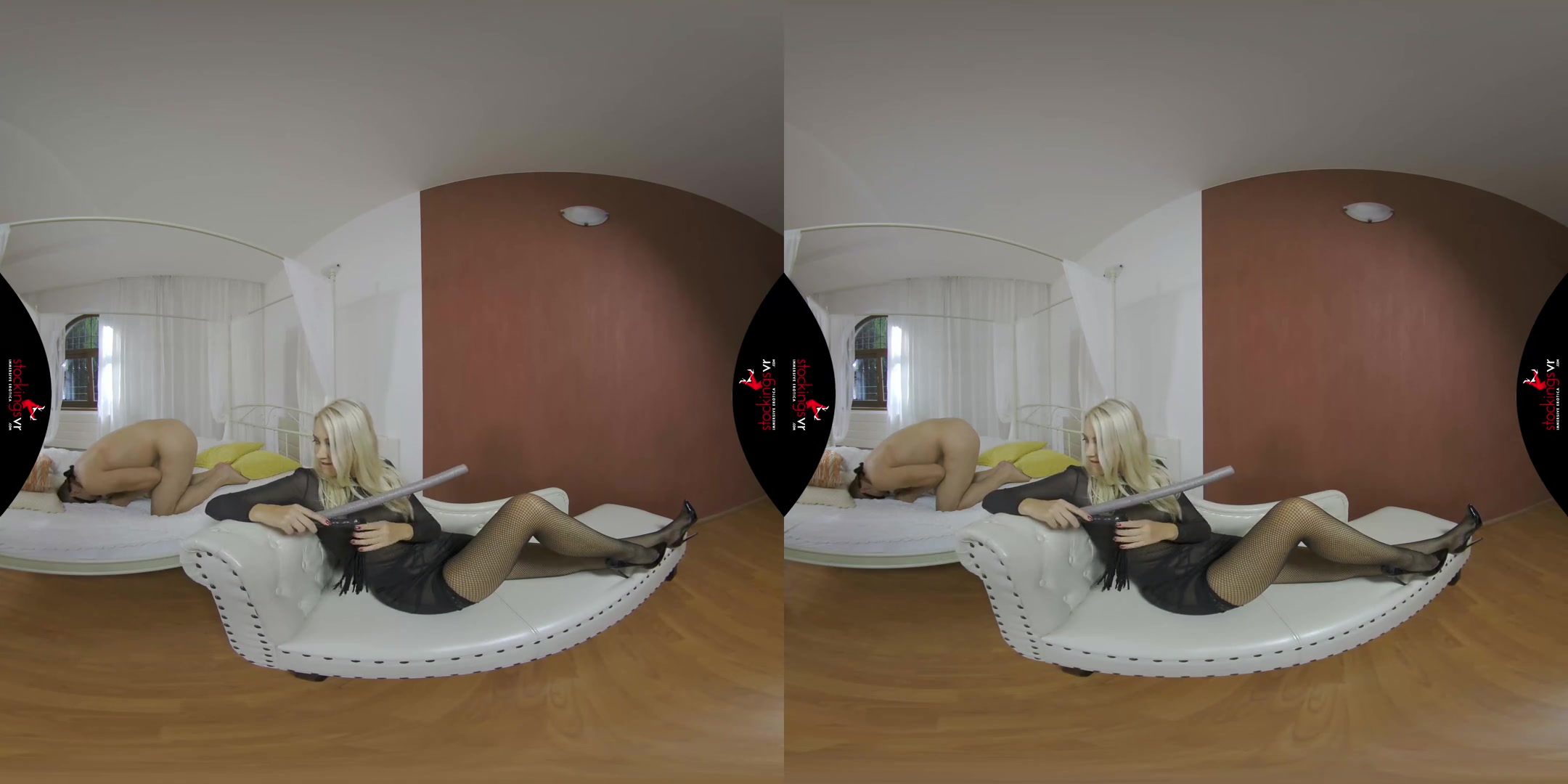 Hit Me With Your Best Shot - Submissive Guy BDSM Spanking from a Sexy Blonde