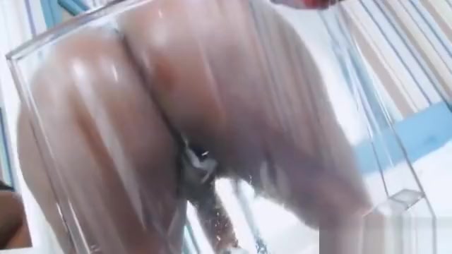 Ebony BBW Tranny Babe Strokes Her Cock