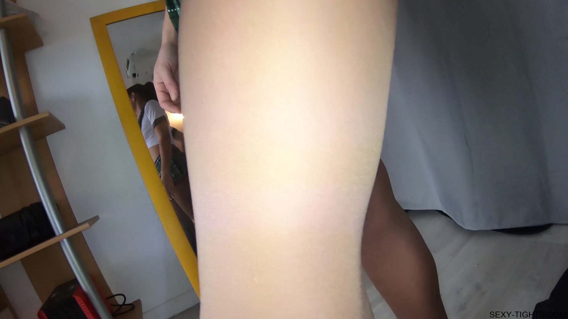 148 Katy Shoolgirl Encasement Nylon Blowjob - Sex Movies Featuring Sexy Tights