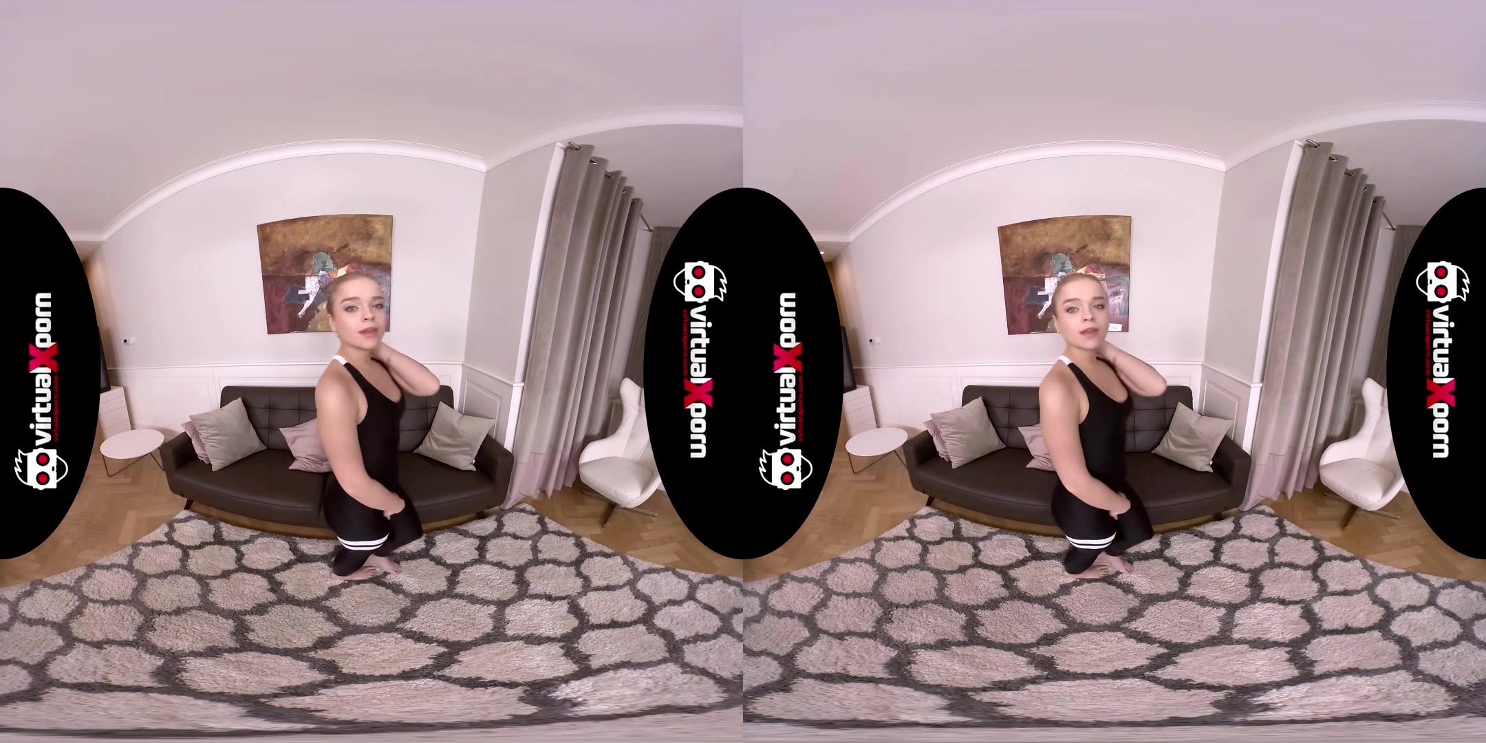 Spandex Anal Gymnastic - Flexible Babe Solo Anal Masturbation