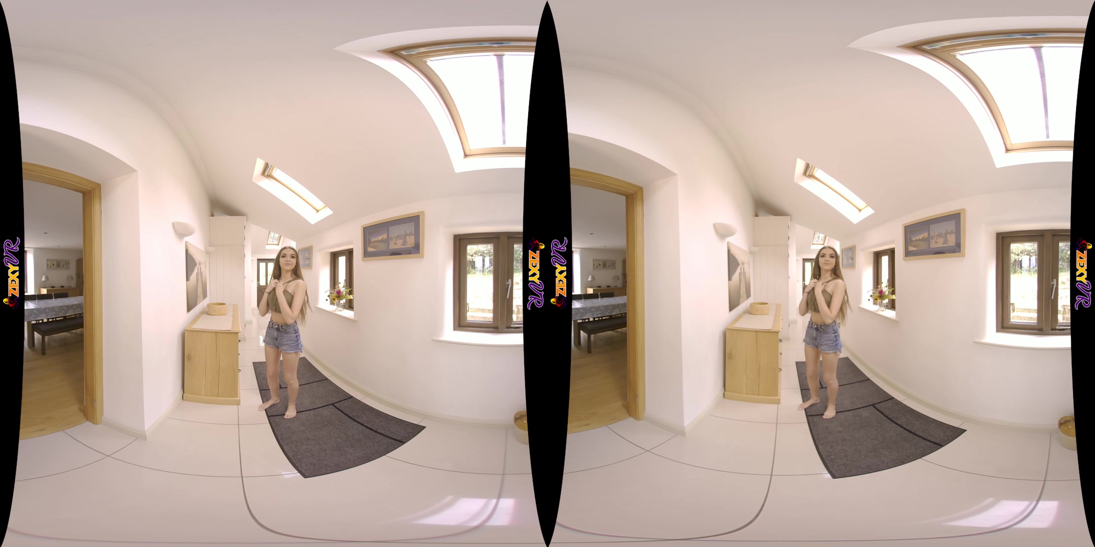 Hallway Hottie featuring Tara - ZexyVR