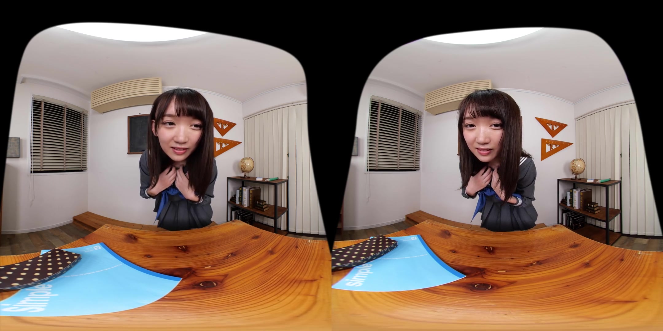 Virtual Dive: Can I Like It Even Though I'm her Teacher?; Japanese Idol Gravure POV