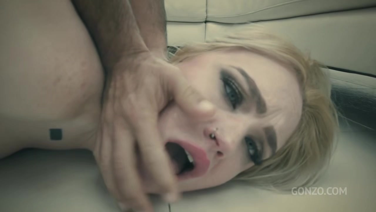 Lascivious Blonde Greta Foss Guzzles On Piss During Intense DP
