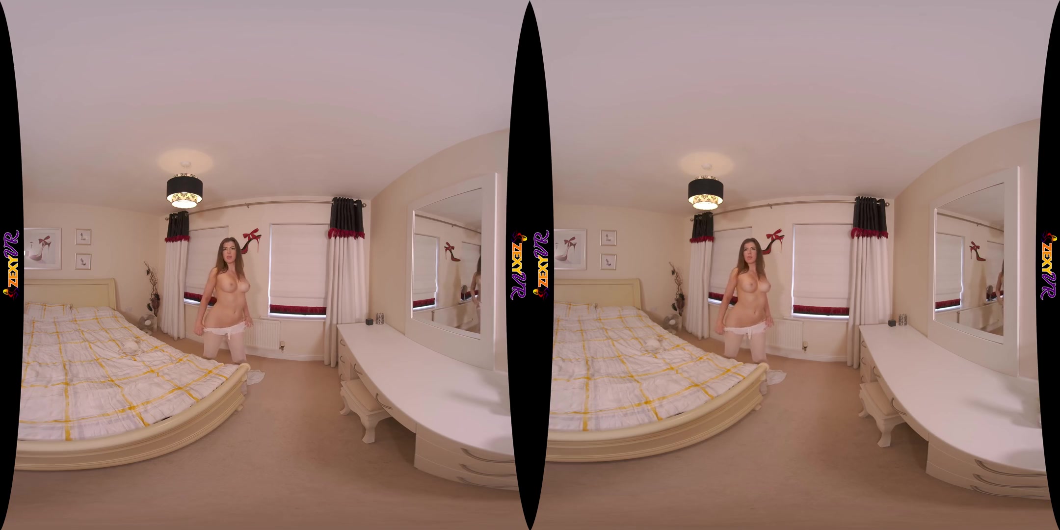 Dress Down - Big Tits Brunette Lexi - ZexyVR - SexLikeReal