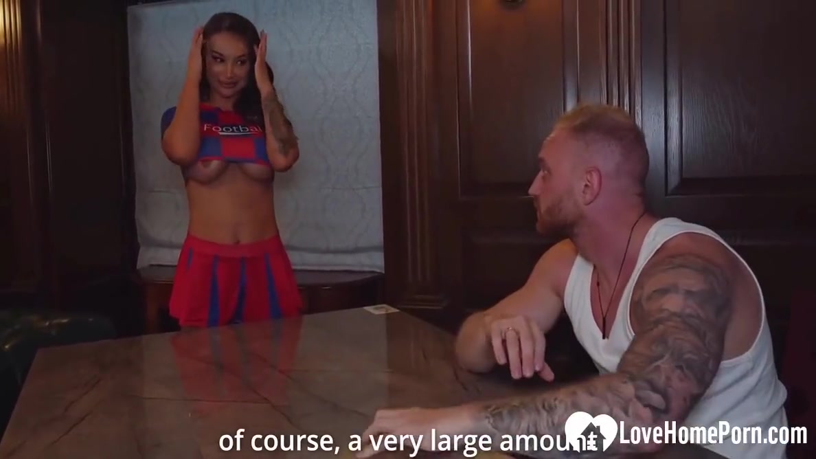 Martin Spell - Trainer Fucks His Hottest Cheerleader Hard In Office