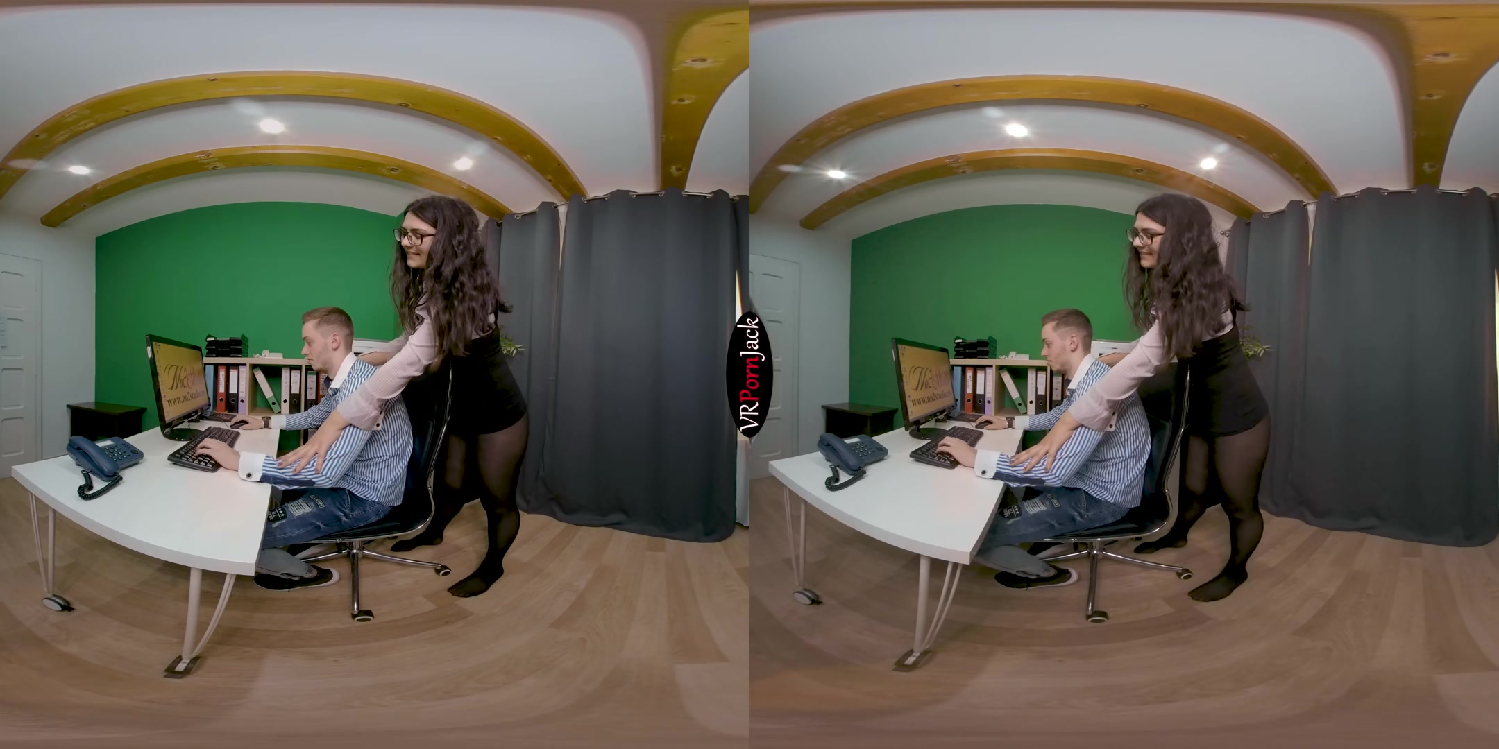 At the Office - Time for a Break - VRpornjack