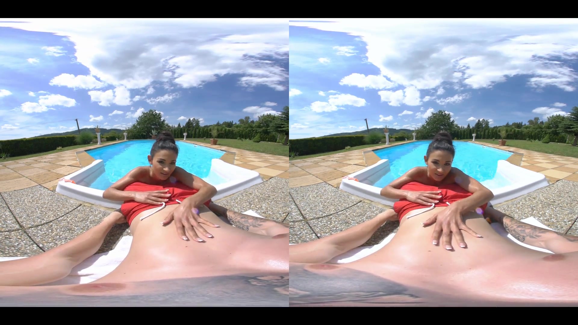 Sex By The Pool