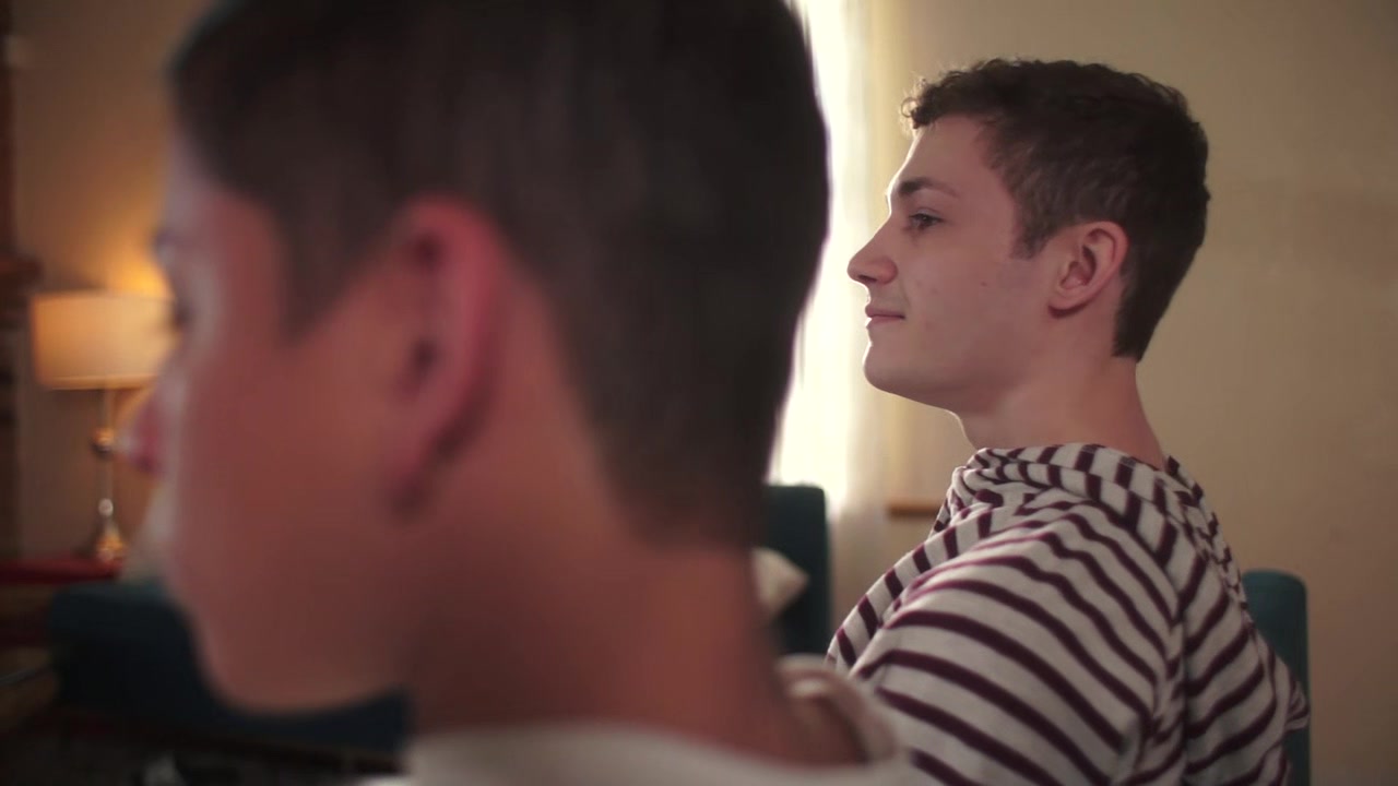Helix twink Danny Nelson rides Latin stud Aiden Garcia bareback