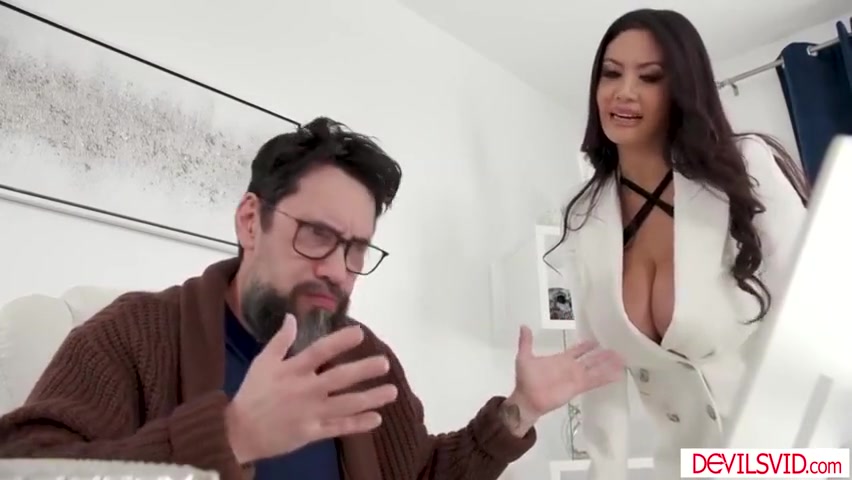 Boss Tit Fucking His Big Tits Asian Secretary