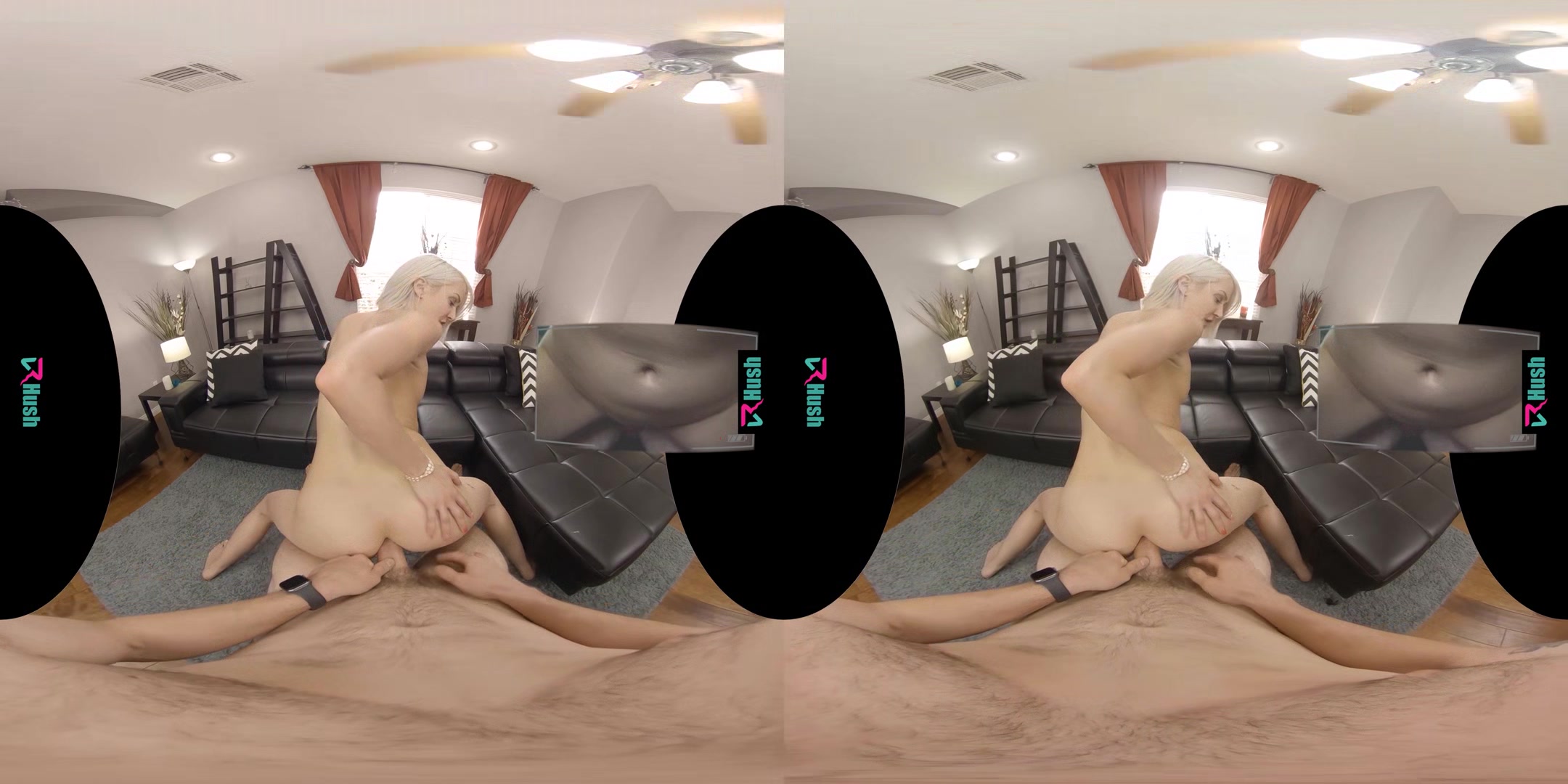 VRHUSH Zoe Sparx has her ass filled up with cum