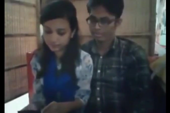 Bangladeshi bf gf in restaurant 2