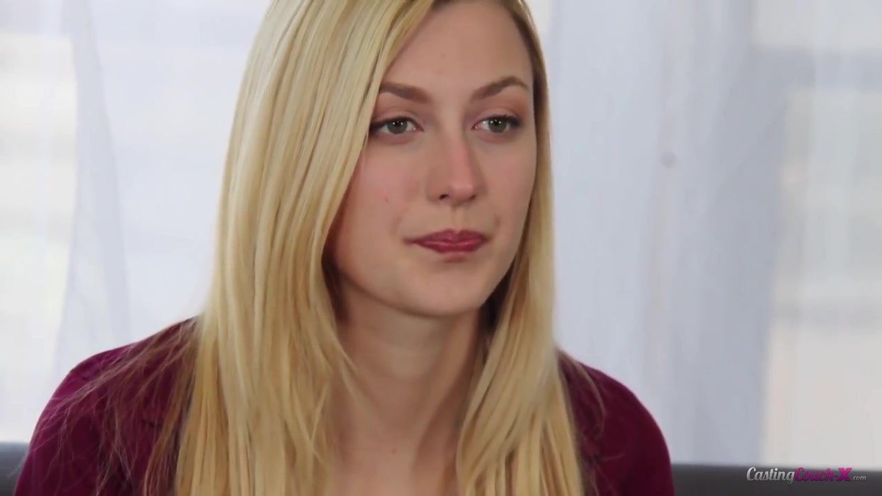 Alexa Graces First Scene teen 18+ Nervous For Her Casting Couch Debut
