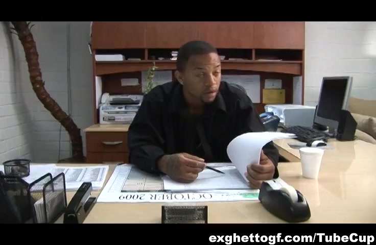 This ghetto girl tries to do her job