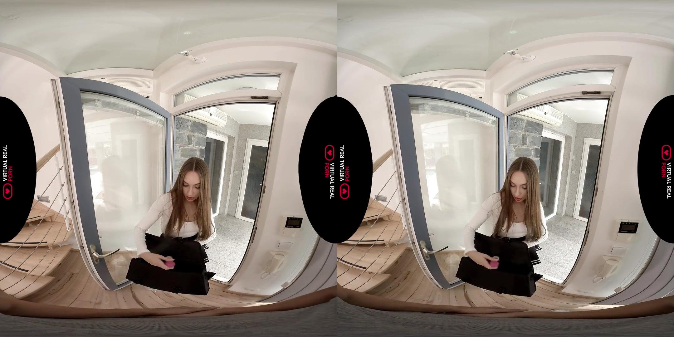 Lena Reif in Cock-To-Door Service - VirtualRealPorn