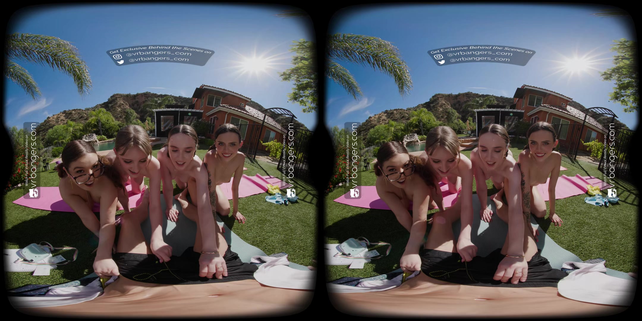 VR Bangers Super Hot Sex With 4 Sexy Schoolgirls VR Porn