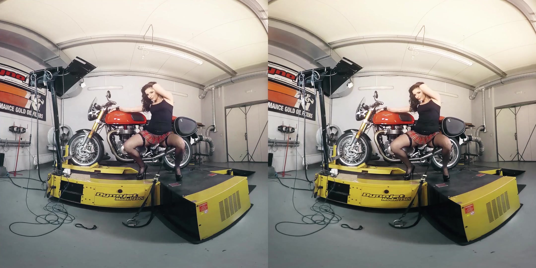 Lucia Denvile in Biker Babe Gets Turned on by a Test Drive - BravoModelsMedia