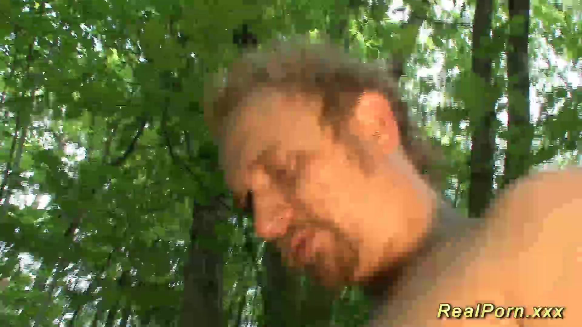 teen 18+ backseat banged in the forest
