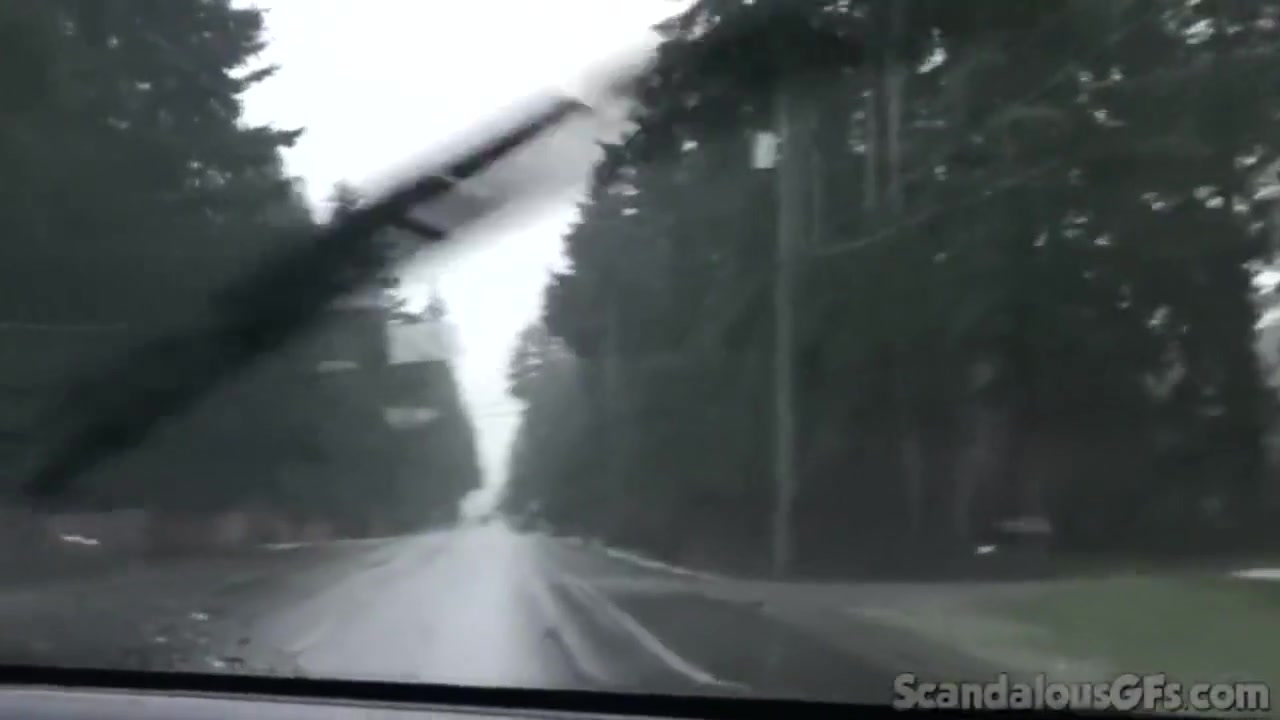 teen 18+ Hottie Masturbates In Car