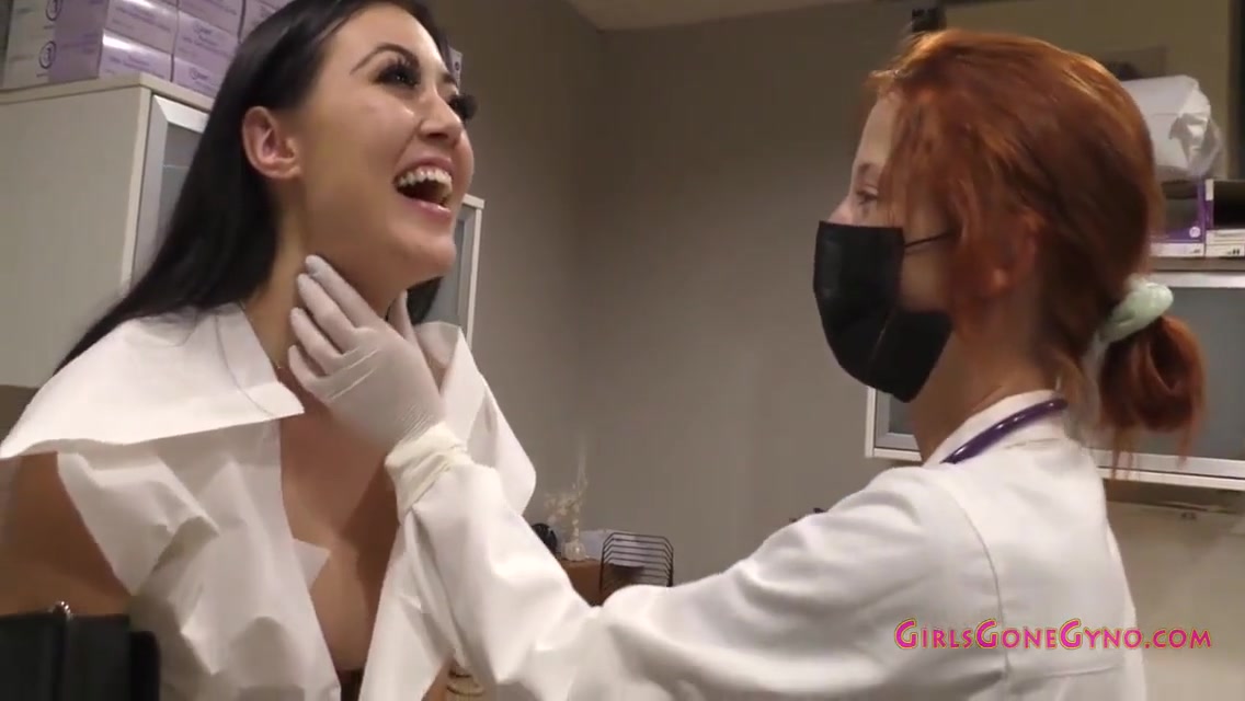 New Hooters Applicants Blaire Celeste Gets Examined & Spanked To See If They Have What It Takes To Sling Wings At 6 Min With Doctor Tampa And Aria Nicole